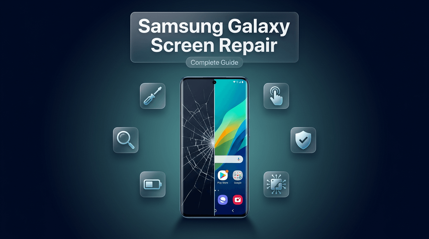Samsung Galaxy Screen Repair in 2026:  Guide to Costs, Causes and Solutions