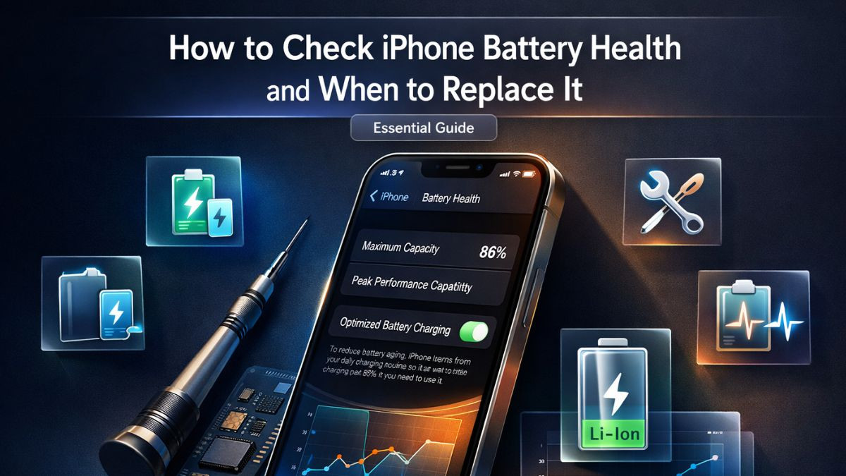How to Check iPhone Battery Health and When to Replace It